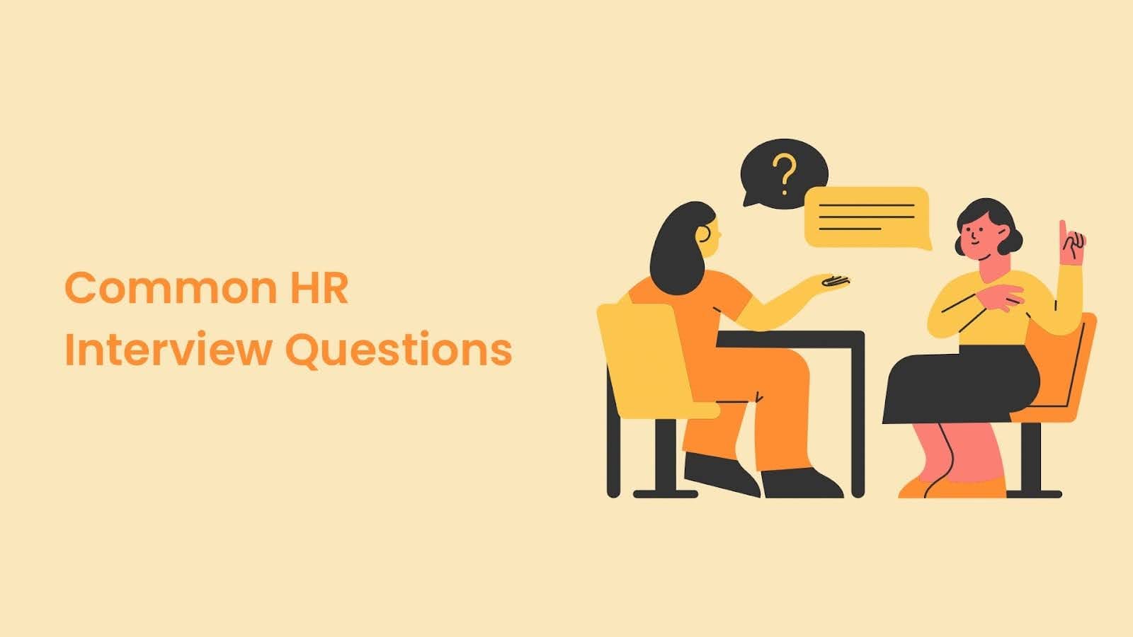 Common HR Interview Questions and How to Answer Them