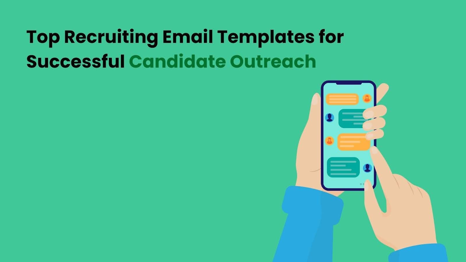 what is the best outreach email for tech candidates